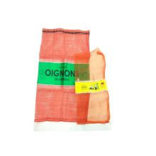 Mesh Bags for Fruits and Vegetables High Quality Durable Using Various UV treated pp leno mesh drawstring bag